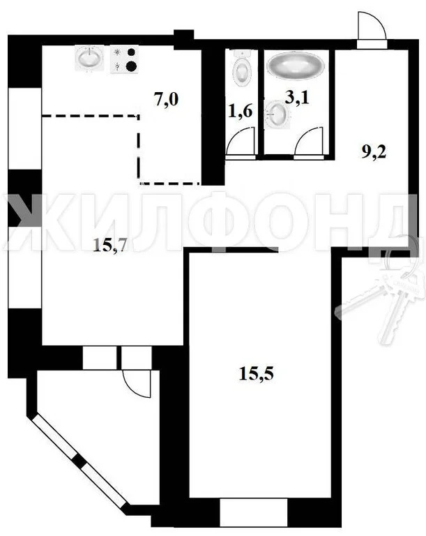 Продажа квартиры, Новосибирск, ул. Междуреченская - Фото 22