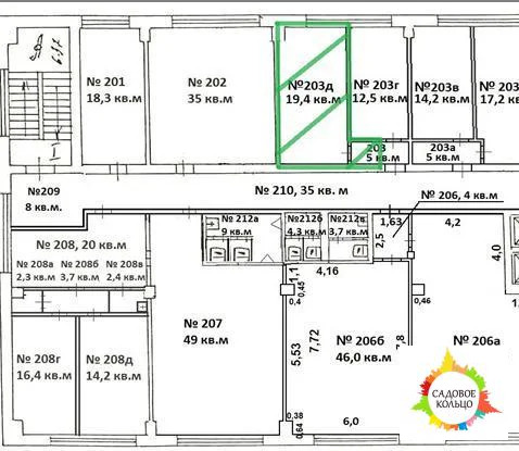 Сдается помещение под офис 21,90 кв - Фото 2