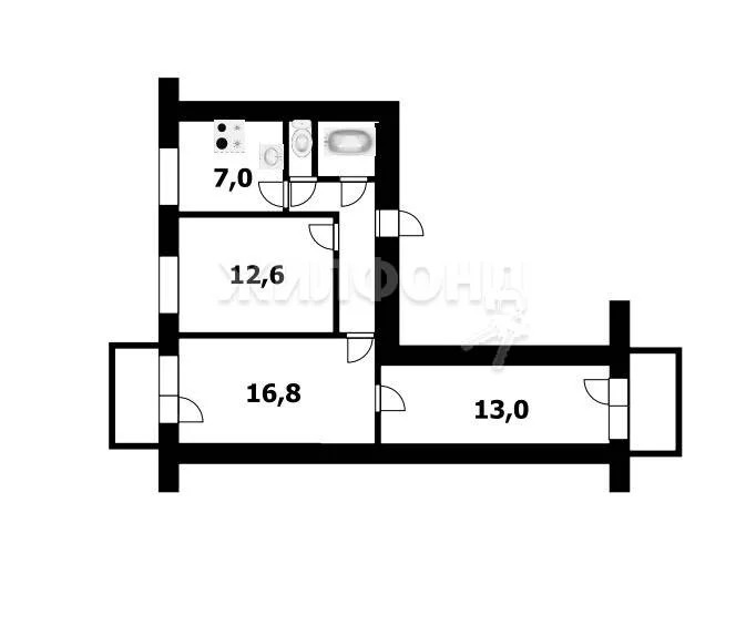 Продажа квартиры, Новосибирск, ул. Фрунзе - Фото 8