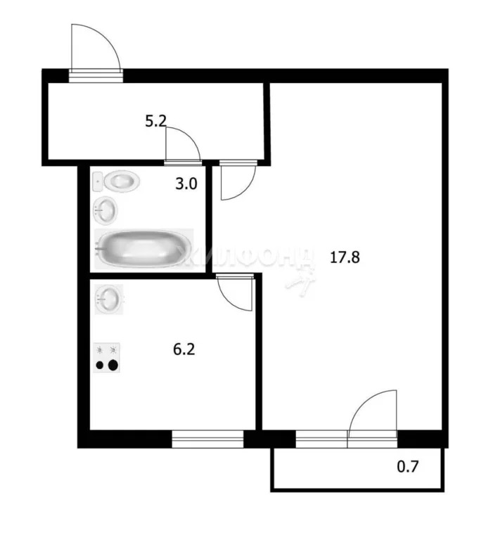 Продажа квартиры, Новосибирск, ул. Дмитрия Донского - Фото 6