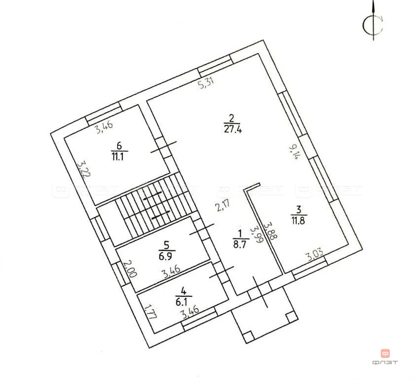 Продажа дома, Новая Тура, Зеленодольский район, ул. Слободская - Фото 18