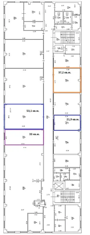 Офис 49  кв. м. - Фото 3
