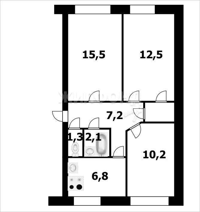 Продажа квартиры, Новосибирск, ул. Курганская - Фото 0