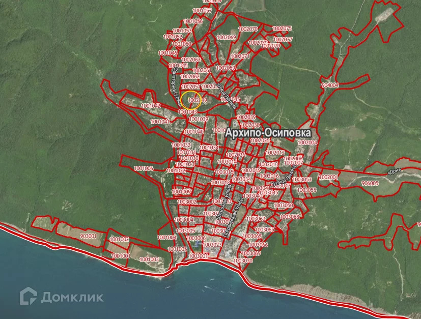 2 гис архипо осиповка карта города с улицами и номерами домов