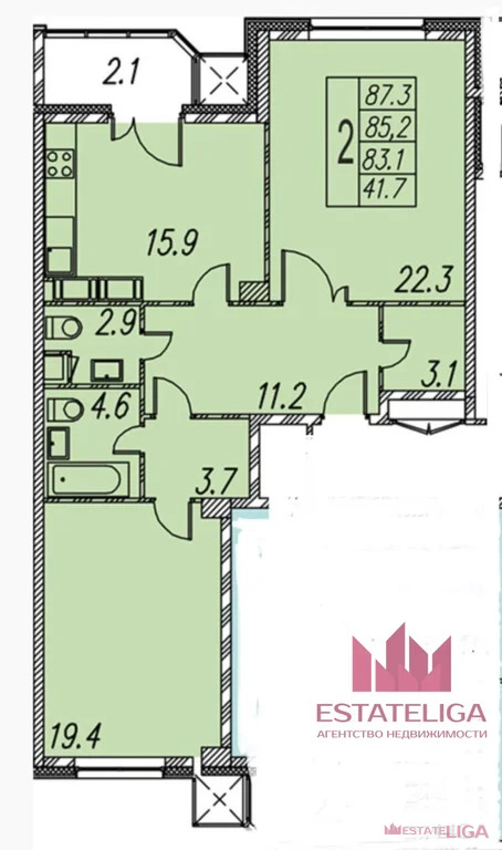 Продажа квартиры, ул. Мосфильмовская - Фото 1