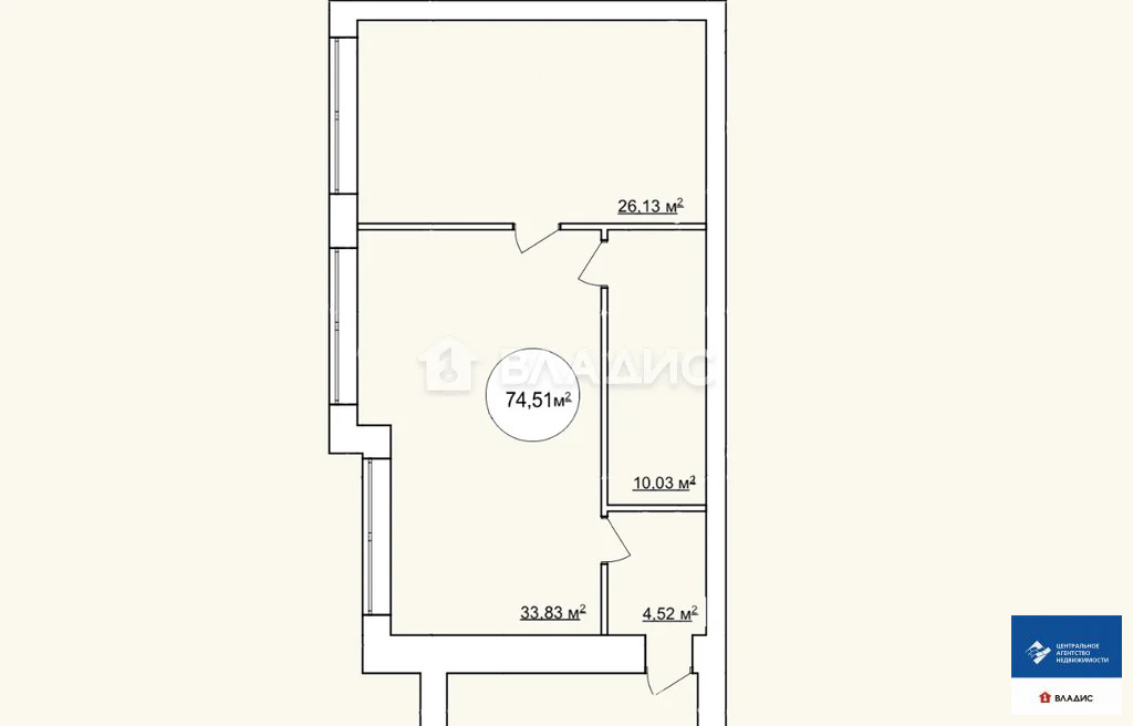 Продажа квартиры, Заборье, Рязанский район, Луговая улица - Фото 11