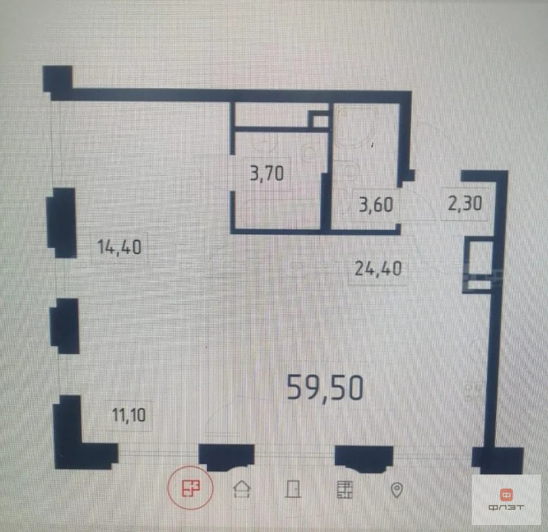 Продажа квартиры в новостройке, Казань, ул. Оренбургский тракт - Фото 4