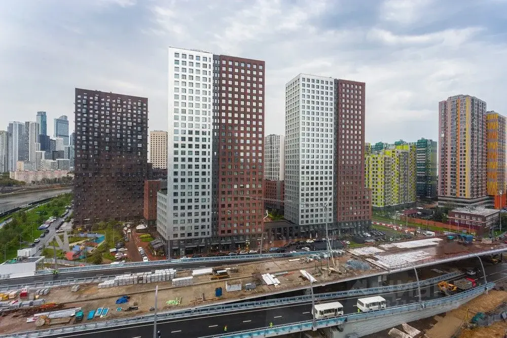 Продажа однокомнатной квартиры 43.7м Береговой проезд, 2, Москва, ЗАО, ... - Фото 17