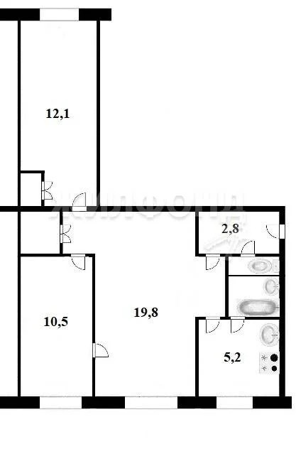 Продажа квартиры, Новосибирск, ул. Гоголя - Фото 7