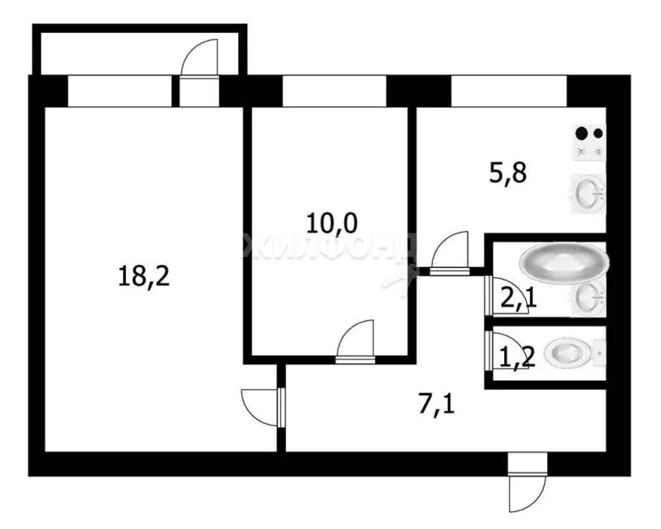 Продажа квартиры, Новосибирск, ул. Ватутина - Фото 15