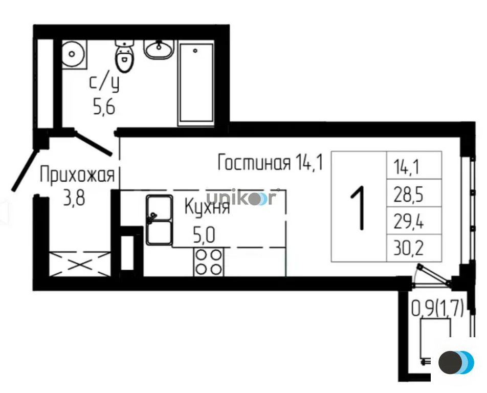 Продажа квартиры, Уфа, ул. Комсомольская - Фото 1