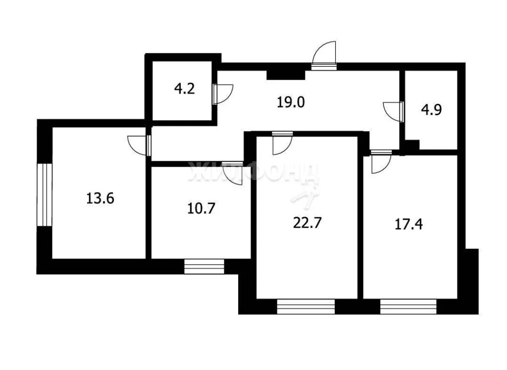 Продажа квартиры, Новосибирск, Заречная - Фото 13