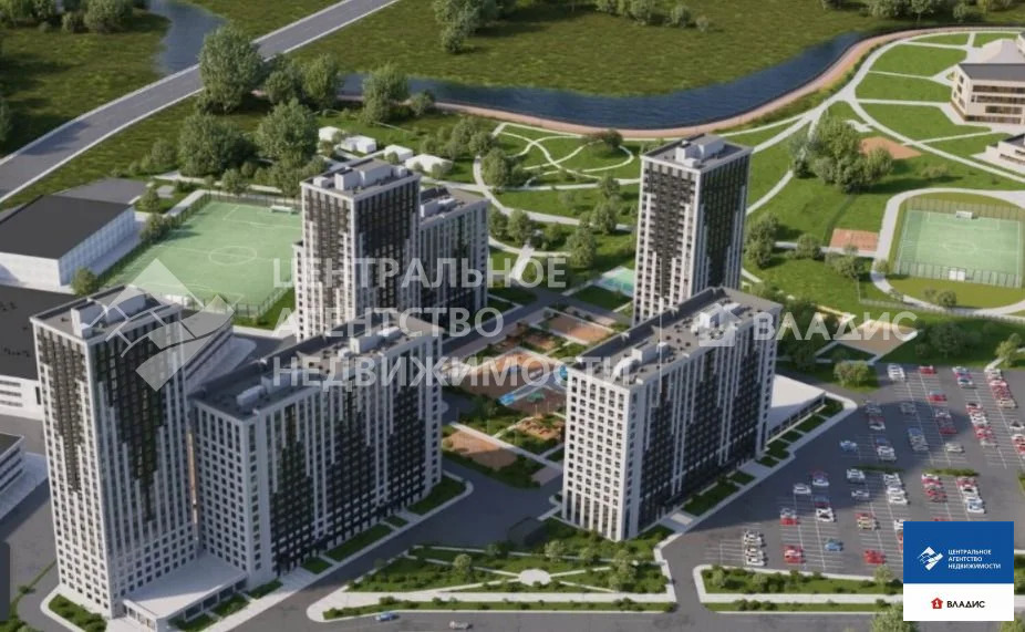Продажа квартиры, Рязань, территория Метропарк - Фото 1