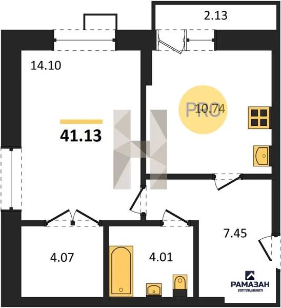 Продажа квартиры в новостройке, Казань, м. Яшьлек, Фатыха Амирхана ул. - Фото 1