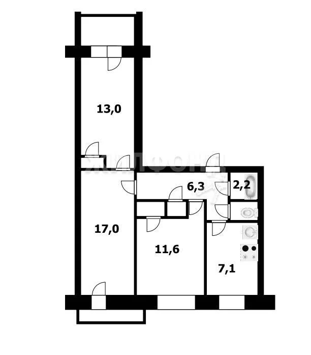 Продажа квартиры, Новосибирск, ул. Обская - Фото 16