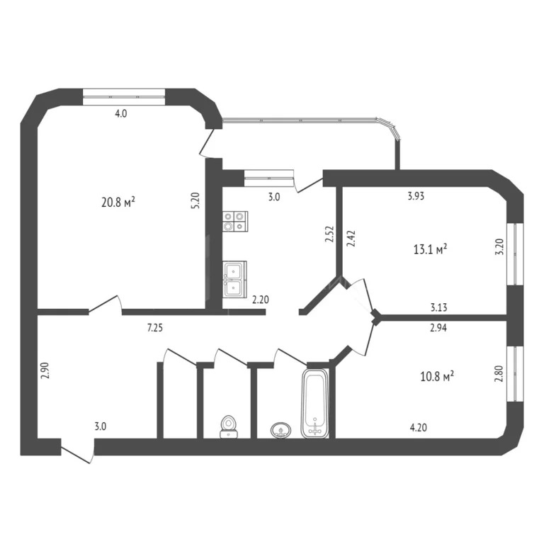 Продажа квартиры, Тюмень, г Тюмень - Фото 24