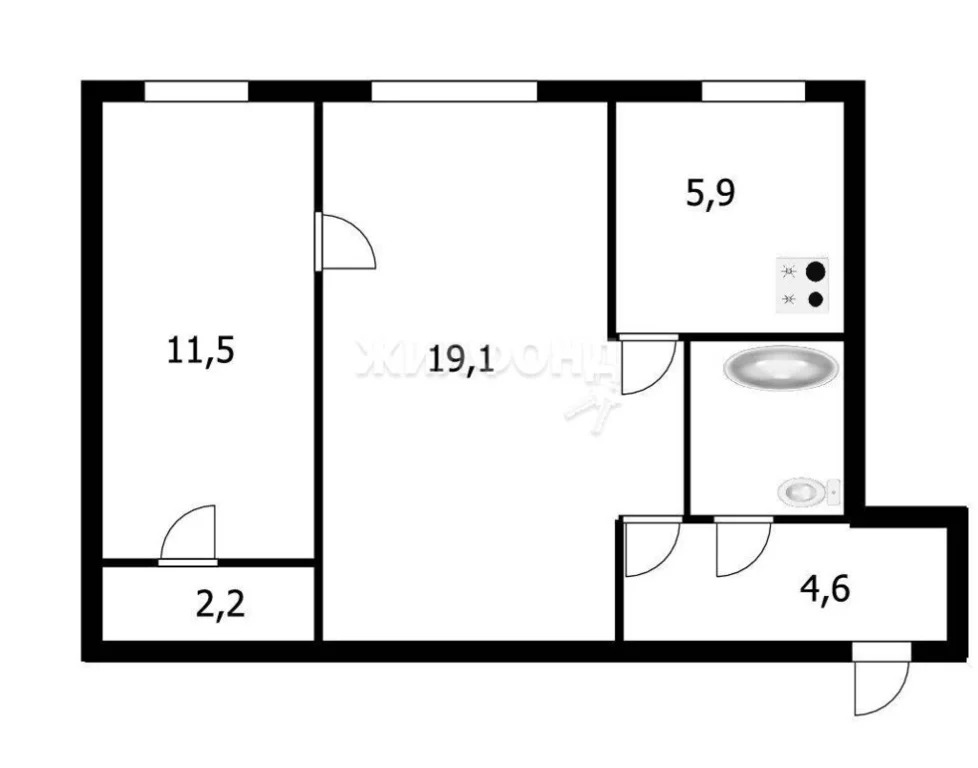 Продажа квартиры, Новосибирск, ул. Куприна - Фото 19