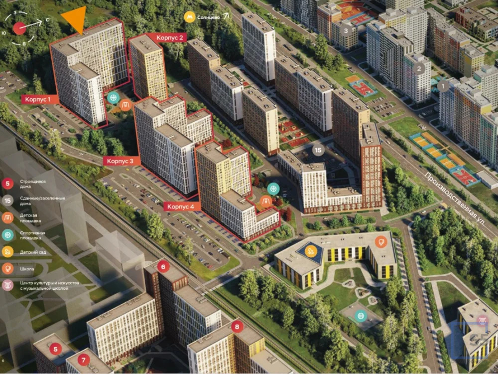 Продажа торгового помещения, м. Боровское шоссе, ул. Производственная - Фото 1