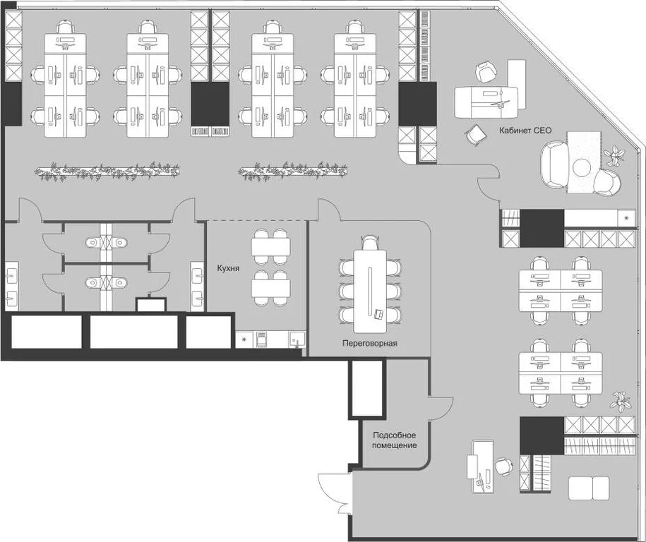 Продажа офиса 273.25 м2 - Фото 3
