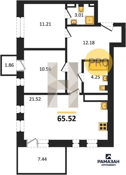 Продажа квартиры в новостройке, Усады, Лаишевский район, Горизонт ул. - Фото 1