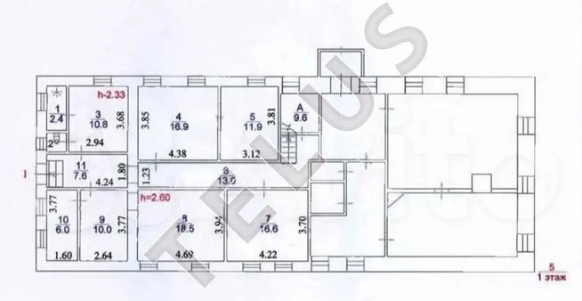 м Красные ворота. ул Новая Басманная 314м2 (ном. объекта: 8025) - Фото 6