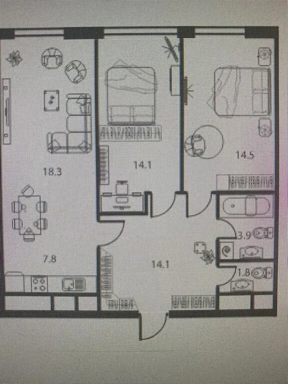 Элитные апартаменты в West Tower - Фото 17