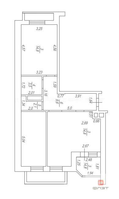 Продажа квартиры, Казань, ул. Лукина - Фото 20
