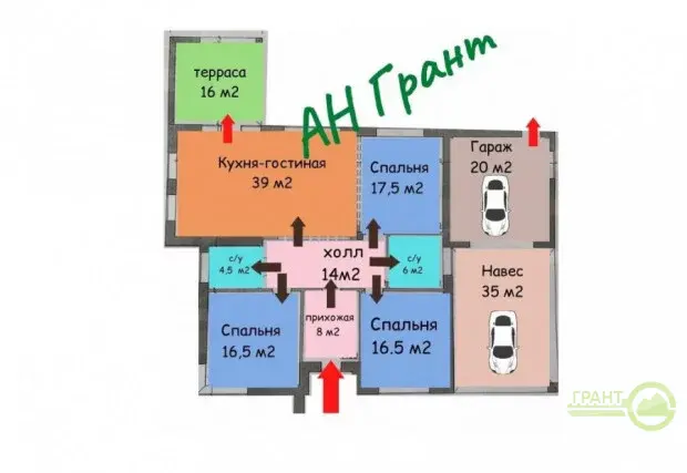 Хай-Тек 150 м2 в Никольское - Фото 21