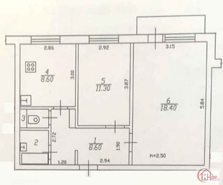 Продажа квартиры, Краснодар, ул. Симферопольская - Фото 9