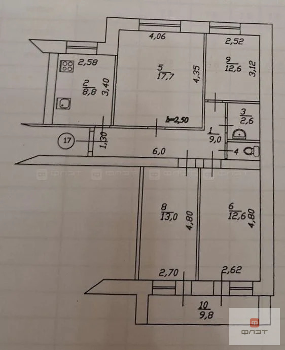 Продажа квартиры, Казань, ул. Ильича - Фото 10