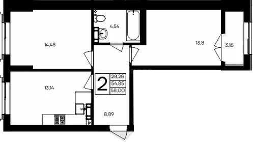Продажа квартиры в новостройке, Севастополь, ул. Мате Залки - Фото 1