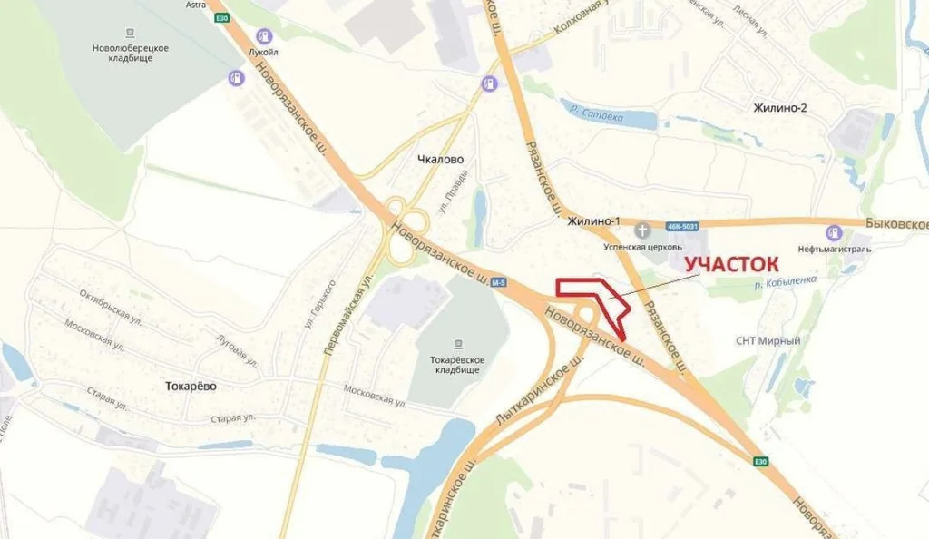 Участок 2,3 Га Новорязанское шоссе под строительство склада 18 000 м2 - Фото 4