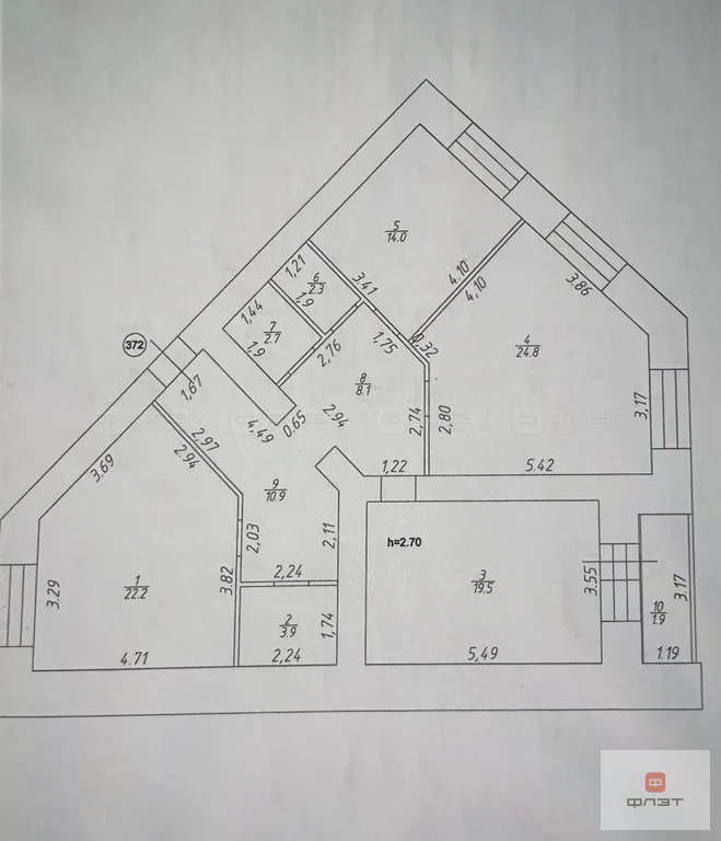 Продажа квартиры, Казань, ул. Ягодинская - Фото 21