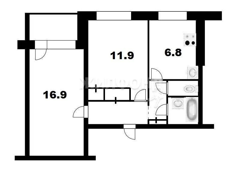 Продажа квартиры, Новосибирск, ул. Гурьевская - Фото 8