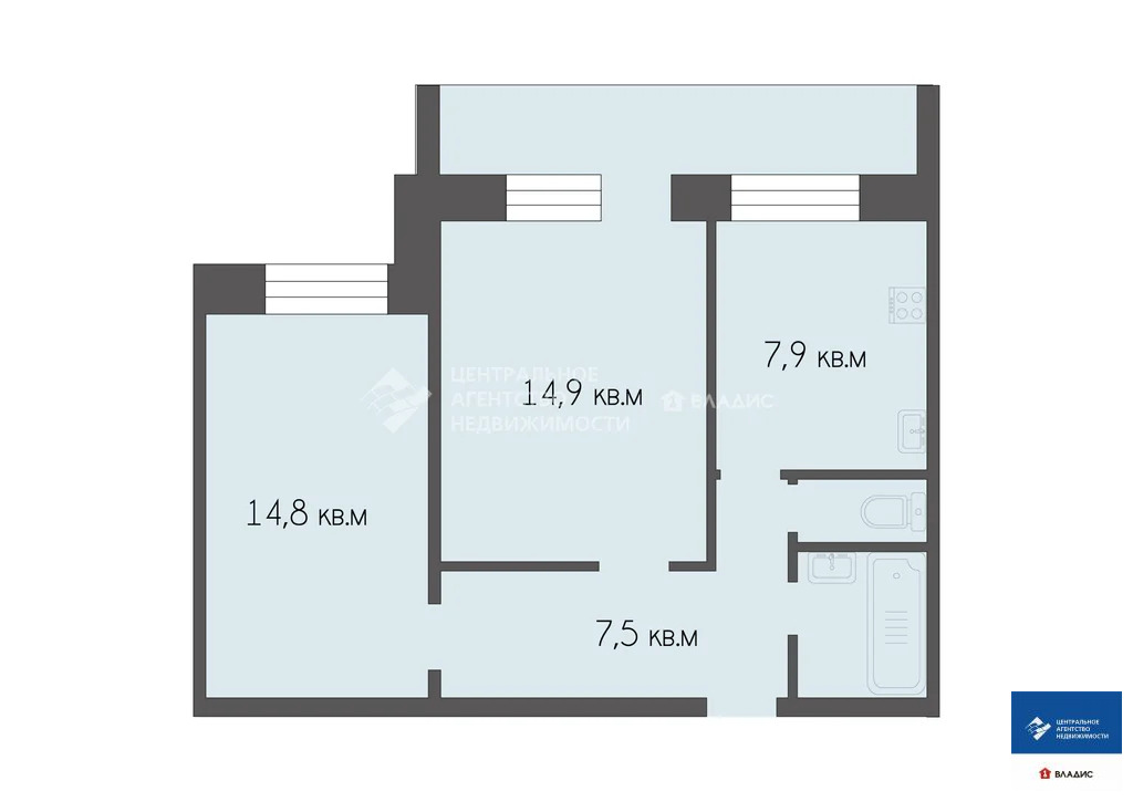 Продажа квартиры, Рязань, ул. Пугачева - Фото 14