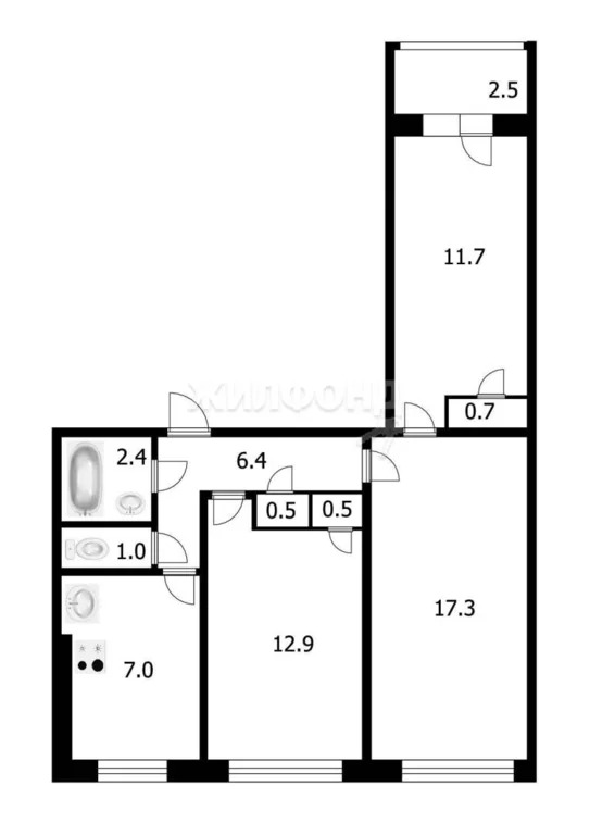 Продажа квартиры, Новосибирск, ул. Зорге - Фото 15