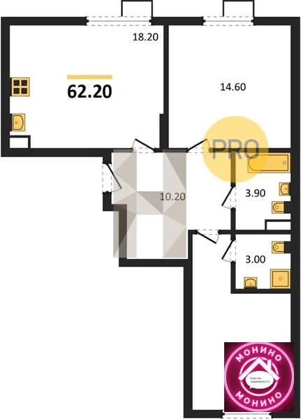 Продажа квартиры в новостройке, Молоково, Ленинский район, ... - Фото 0