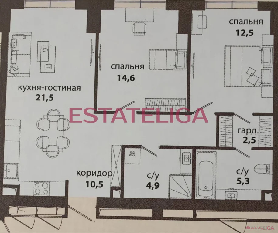 Продажа квартиры, улица Василия Ланового - Фото 1