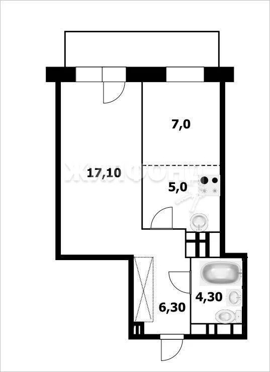 Продажа квартиры, Новосибирск, 1-я Чулымская - Фото 16