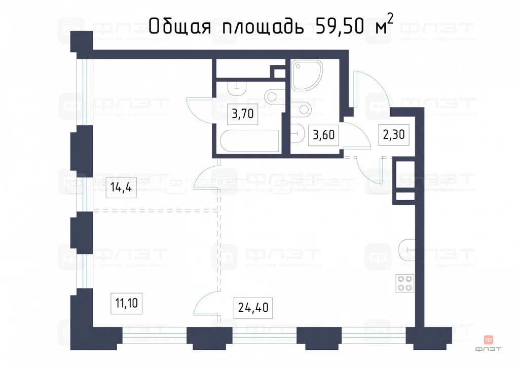 Продажа квартиры в новостройке, Казань, ул. Матроса Железняка - Фото 9