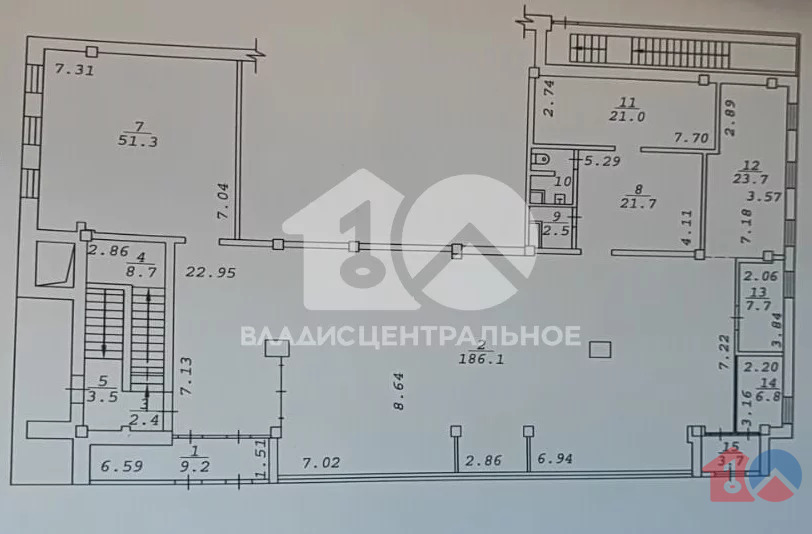 Торговое в аренду, городской округ Новосибирск, Новосибирск, улица ... - Фото 11