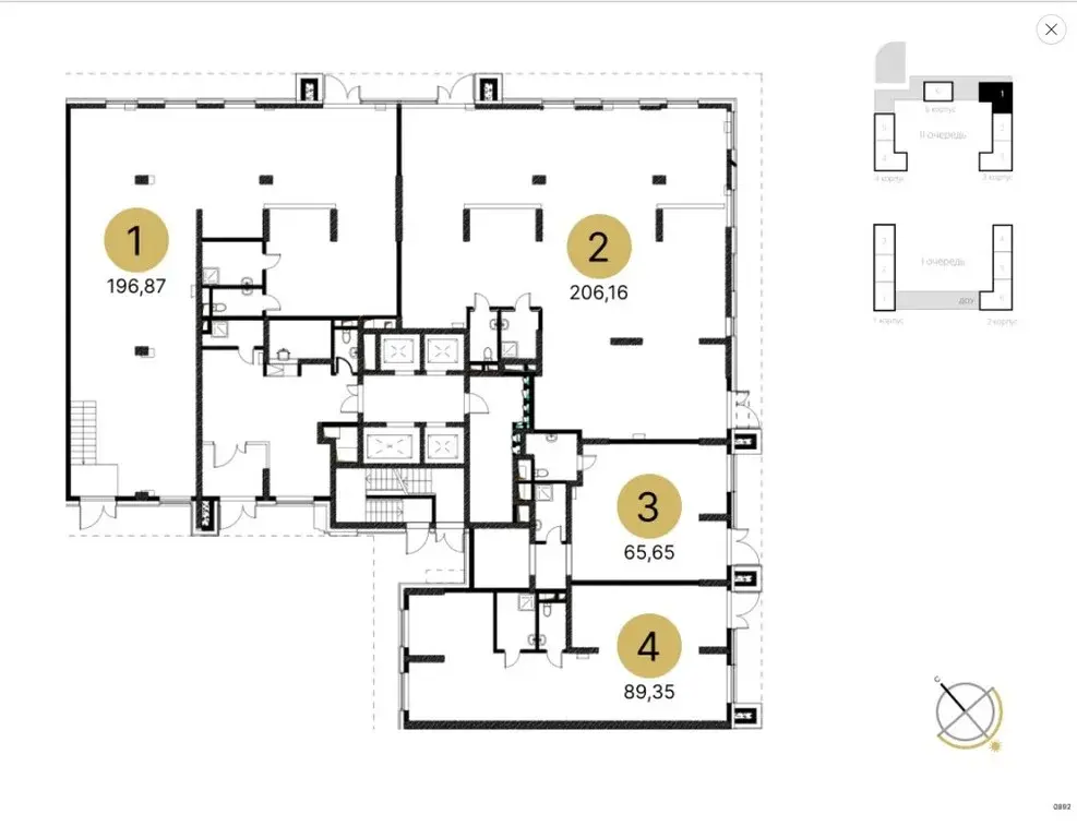Продается Торговое помещение 196.9 кв.м. в  ЖК Дюна. - Фото 3