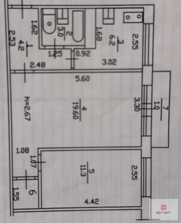 Продажа квартиры, Казань, ул. Шамиля Усманова - Фото 14