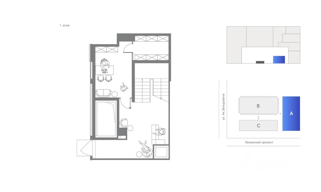 Продажа офиса 253.4 м2 - Фото 2