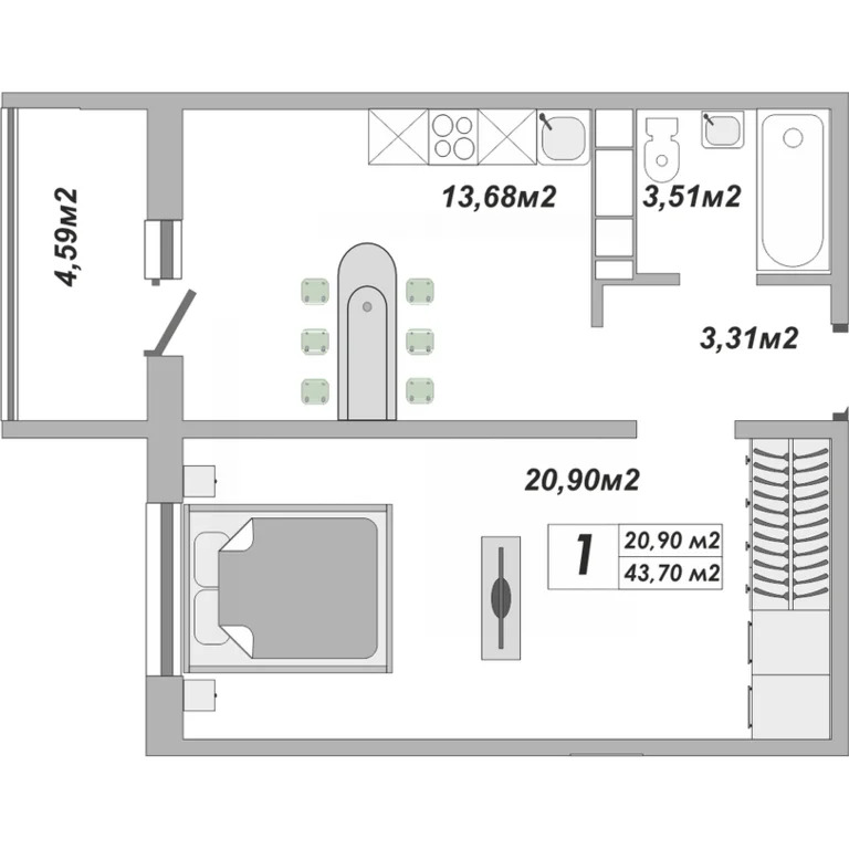 Продажа квартиры, Оренбург, ул. Юркина - Фото 7