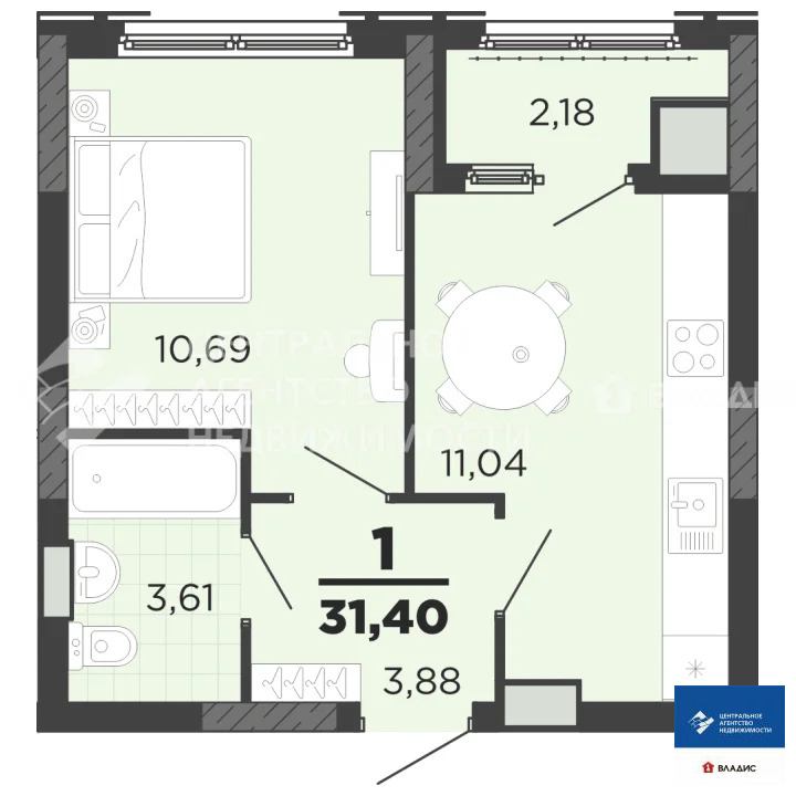 Продажа квартиры в новостройке, Рязань, микрорайон Горроща - Фото 2