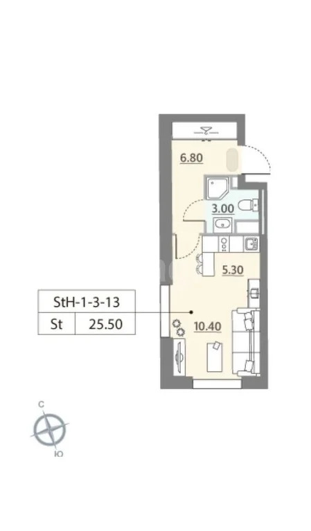 Продажа квартиры, набережная Марка Шагала - Фото 17
