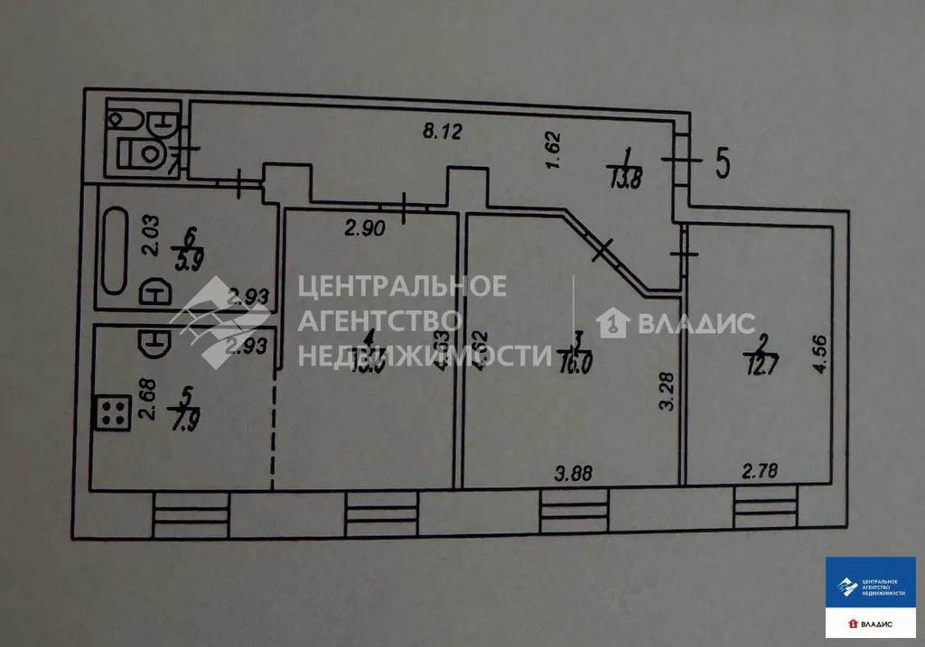 Продажа квартиры, Рязань, ул. Урицкого - Фото 18