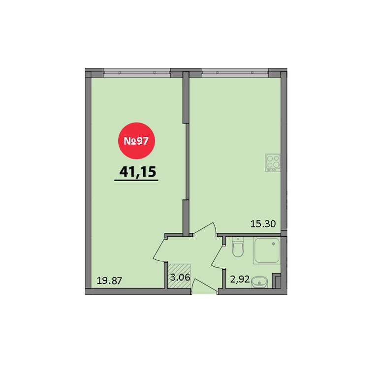 Продажа квартиры в новостройке, Черноморское, Черноморский район, ул. ... - Фото 1