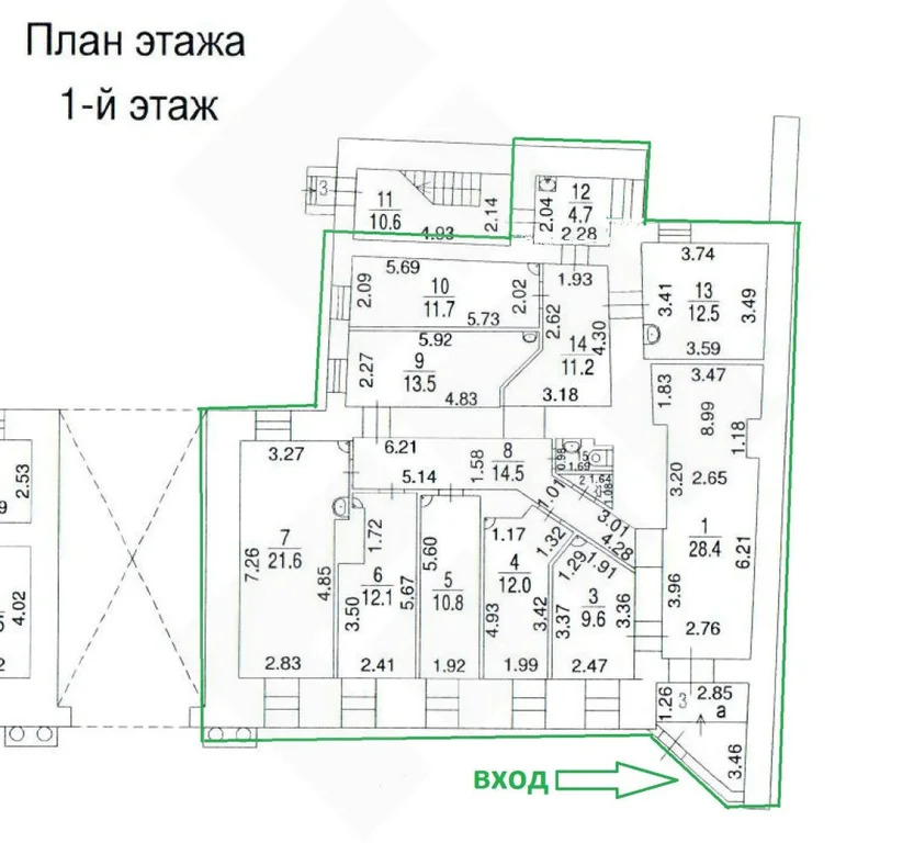 аренда псн, м. пушкинская, ул. тверская - Фото 1